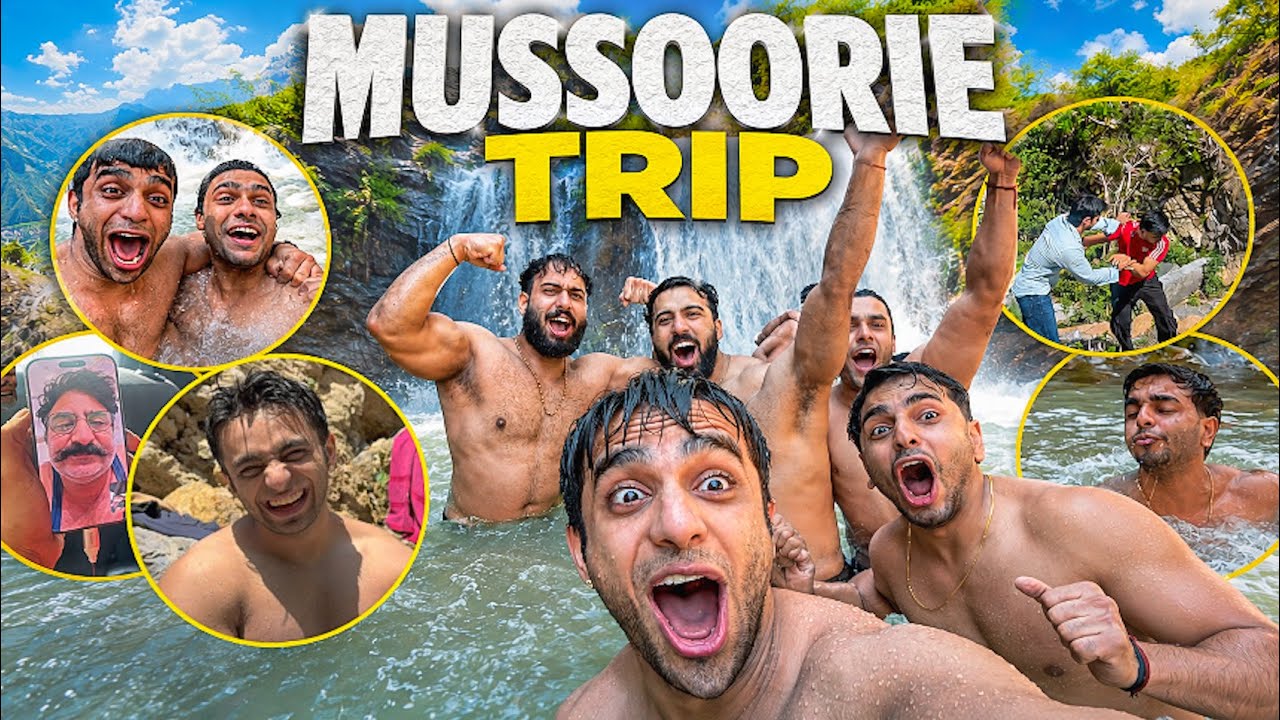 Delhi to Mussoorie - Sudden Boys Road Trip 💀🔥