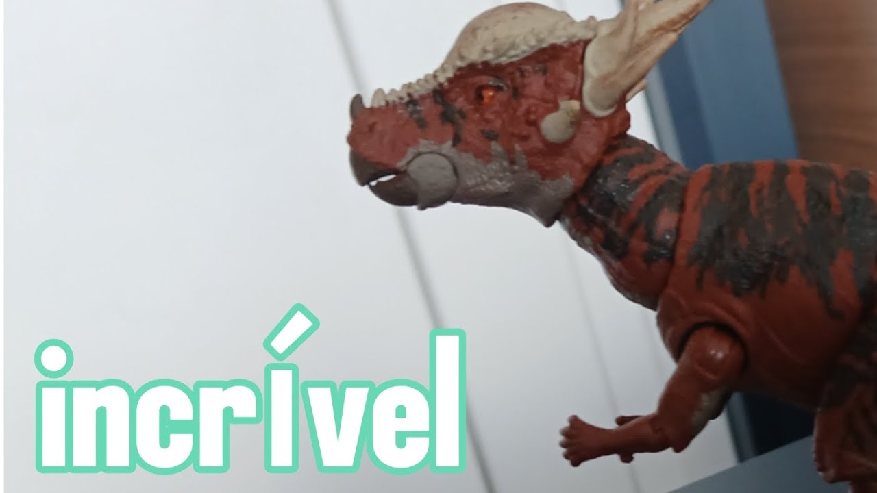 O dinossauro cabeçudo review stygimoloch hammond collection pt/br
