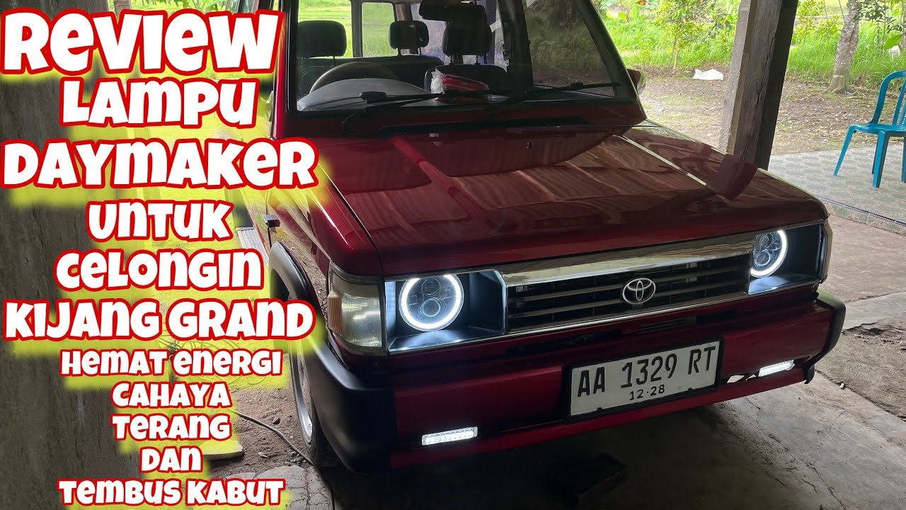 REVIEW PEMASANGAN COVER CELONG MODEL BULAT PADA KIJANG GRAND EXTRA
