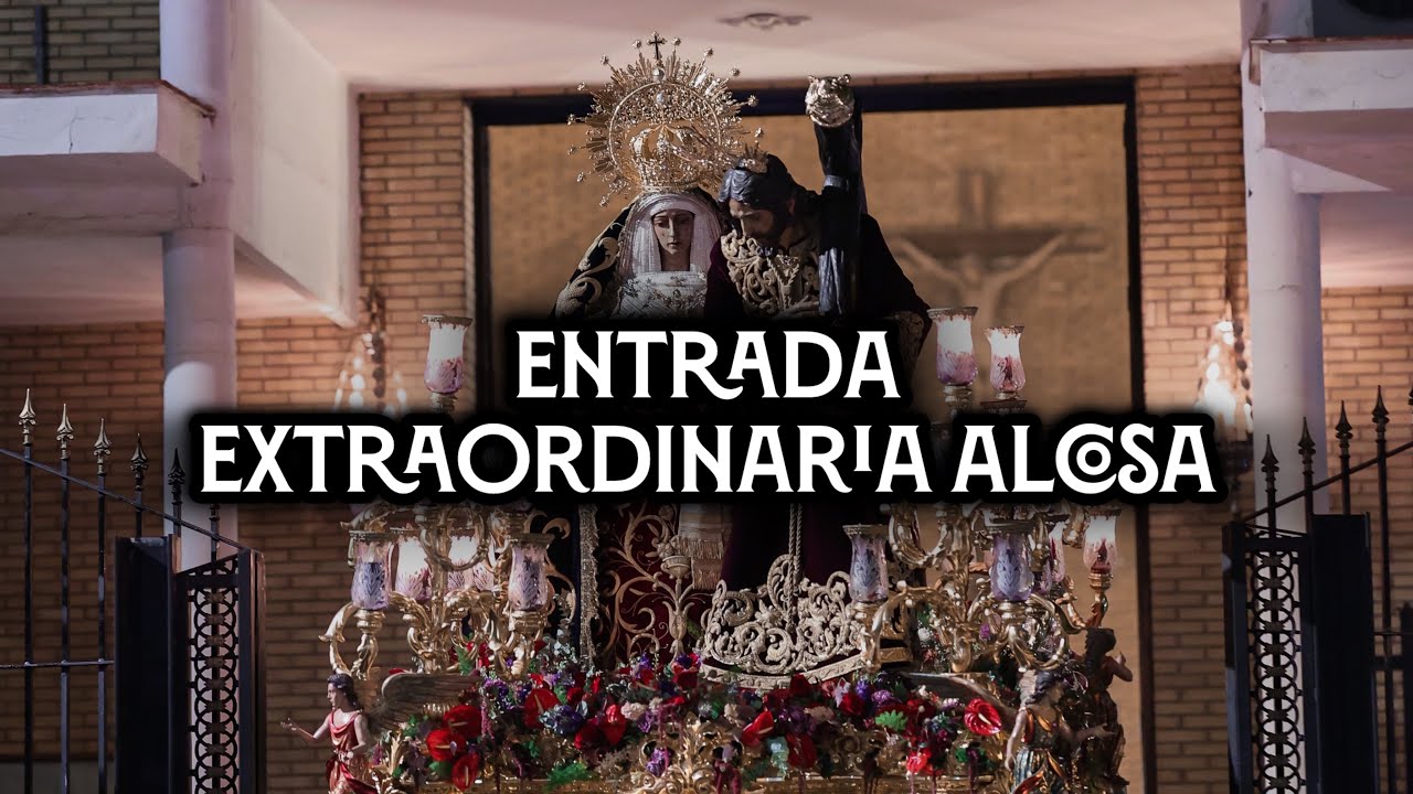 [4K] ENTRADA DIVINO PERDÓN EXTRAORDINARIA 2024 || VIRGEN DE LOS REYES || DESDE TRIANA