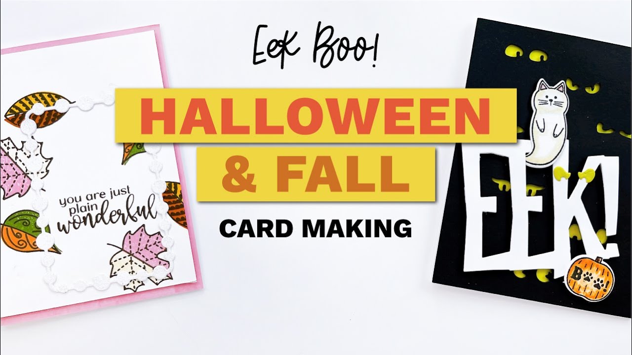 Halloween Card Making
