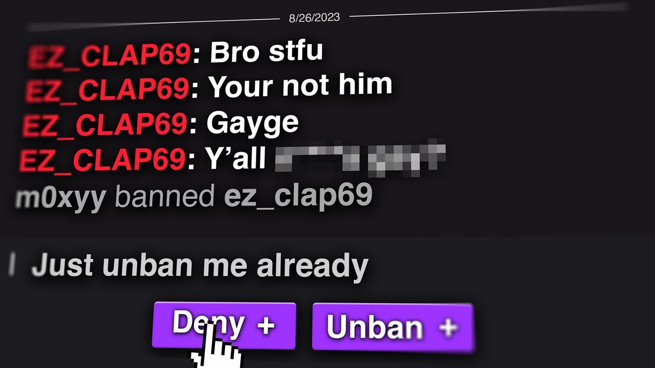 moxy reacts to THE CRAZIEST UNBAN REQUESTS