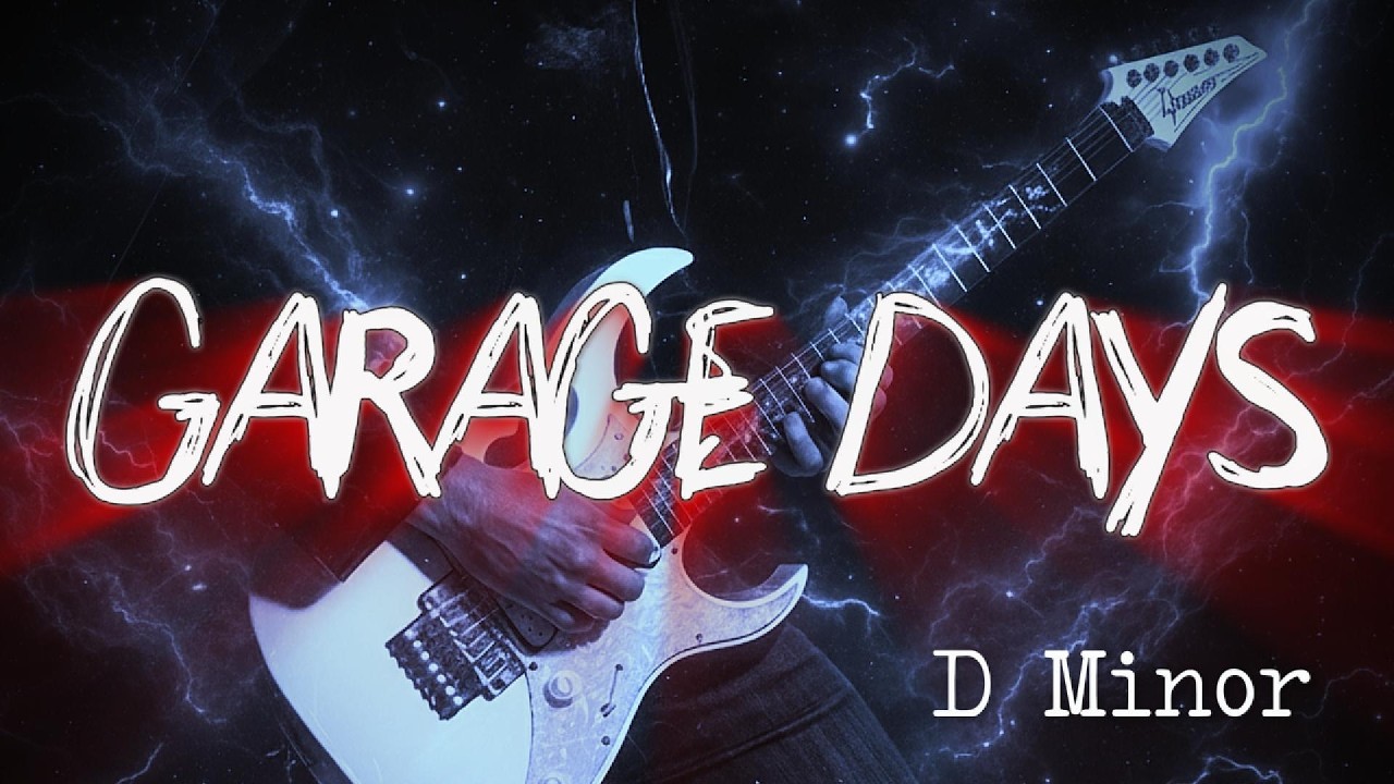 D Minor Rock Backing Track 🎸 Garage Days | Raw Gritty Jam