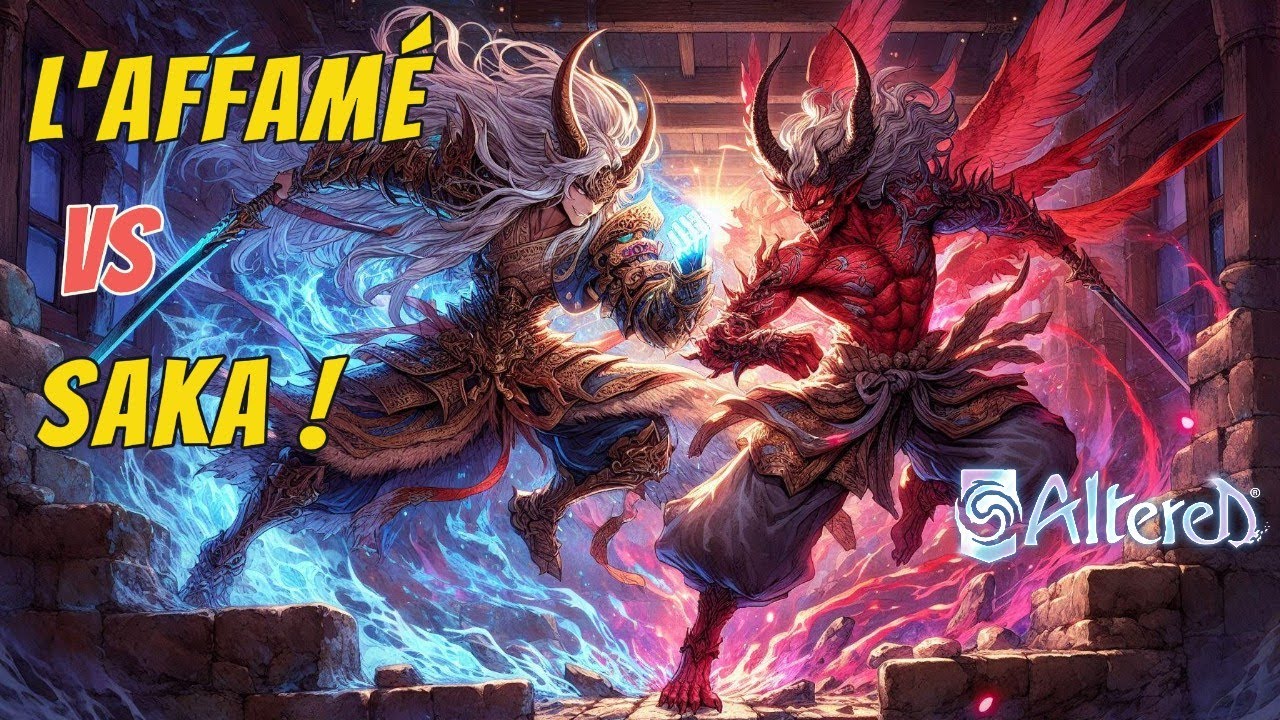 Hunger games, 2nd game Atsadi en match miroir. GoldenBooster sur Altered.