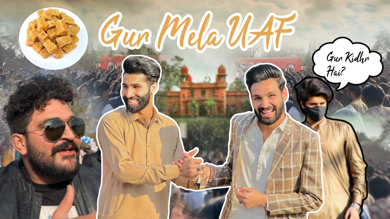 Gur Mela University of Agriculture Faisalabad | Gur Kaha hai Dhundho 😂 | Shehroz Asif Vlogs
