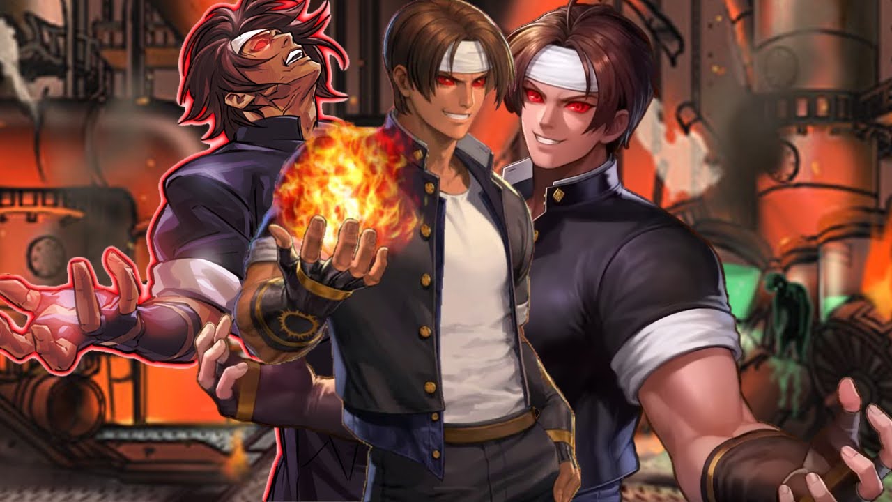 KOF MUGEN - Kusanagi Voice Comparison - KOF 2002/UM vs. All-Star Version