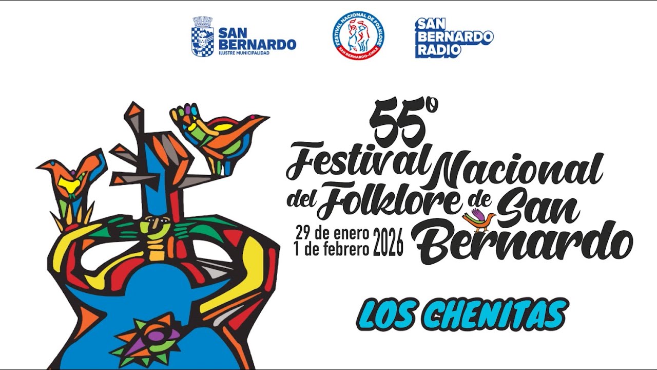 Los Chenitas en el 55º Festival Nacional del Folklore de San Bernardo