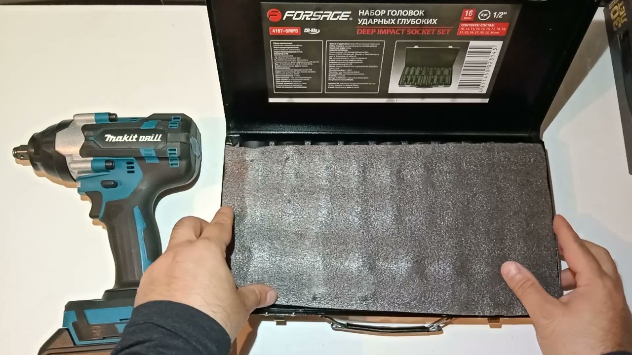 Makita DTW700Z-его китайский клон купил набор головок а также пара грустных историй