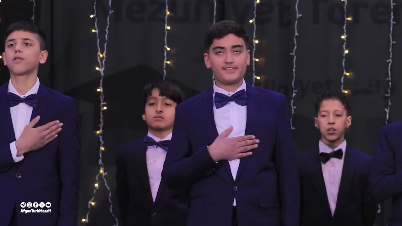 نگاهی به جشن فراغت مکاتب معارف افغان-ترک مکتب ابتداییه شهرنو!