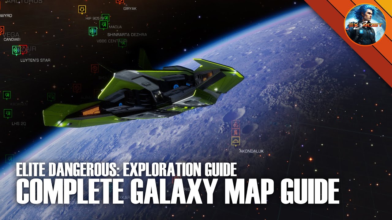 ELITE DANGEROUS — Руководство по исследованию — Часть пятая (Полное руководство по карте галактики)