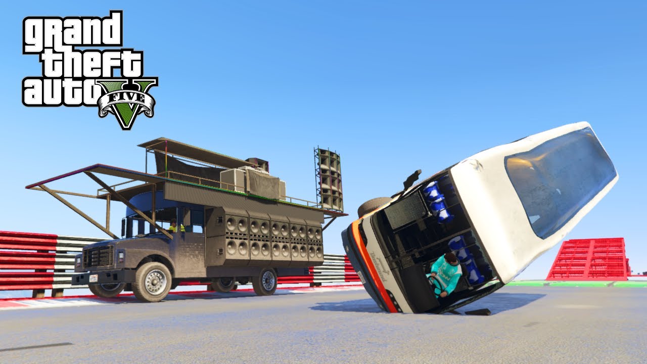 GTA V - FACE TO FACE MET EEN DIKKE BUS!