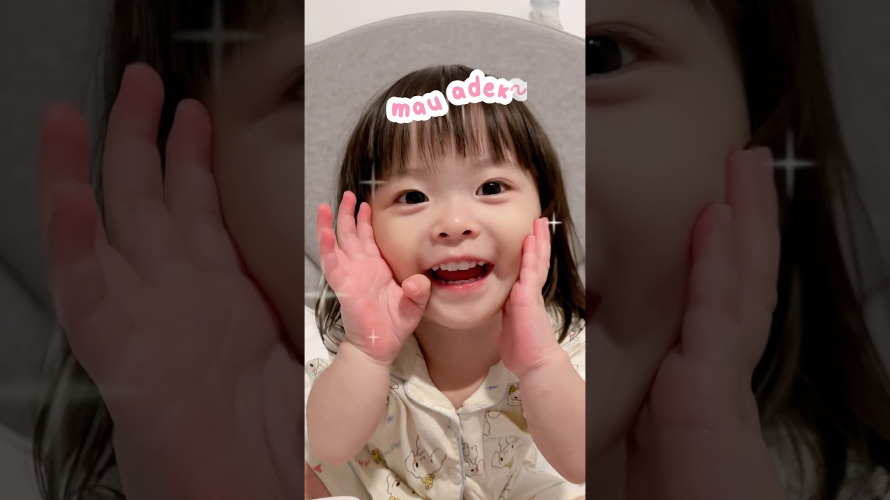 yuka-chan minta adik! #minivlog #yukachan #comedy #baby #vlog #family #cutebaby