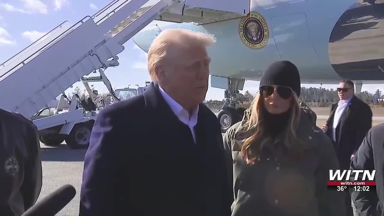 Trump proposes ‘getting rid of FEMA’ while visiting North Carolina