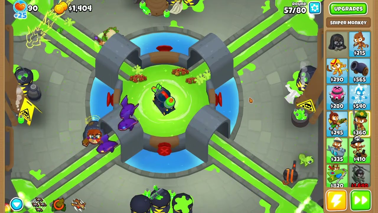Bloons TD 6 | Spillway | Hard - Half Cash Strategy Guide