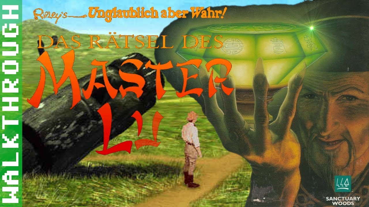 Das Rätsel des Master Lu Lösung (Deutsch) (MS-DOS) - Unkommentiert