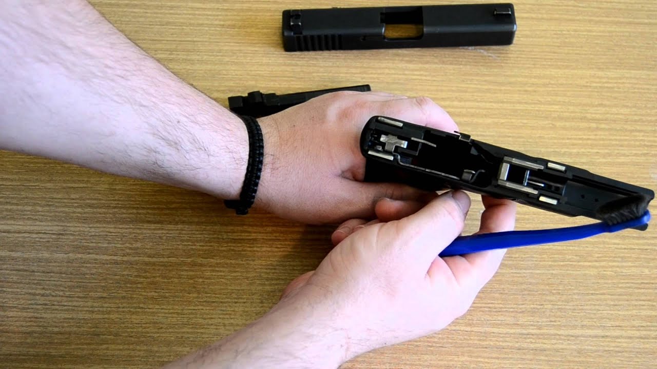 Glock 19-čistenie