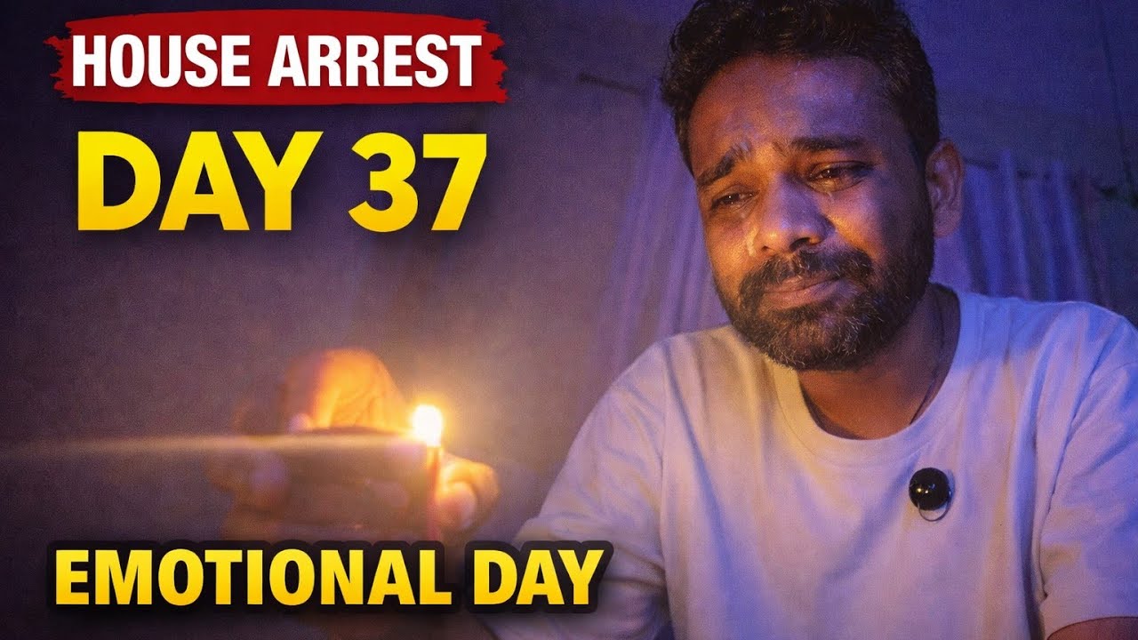 House Arrest Day 37 😢 Emotional Day | Aaj Sabse Mushkil Tha #neerajfaster #fastervisionvlogs #viral 