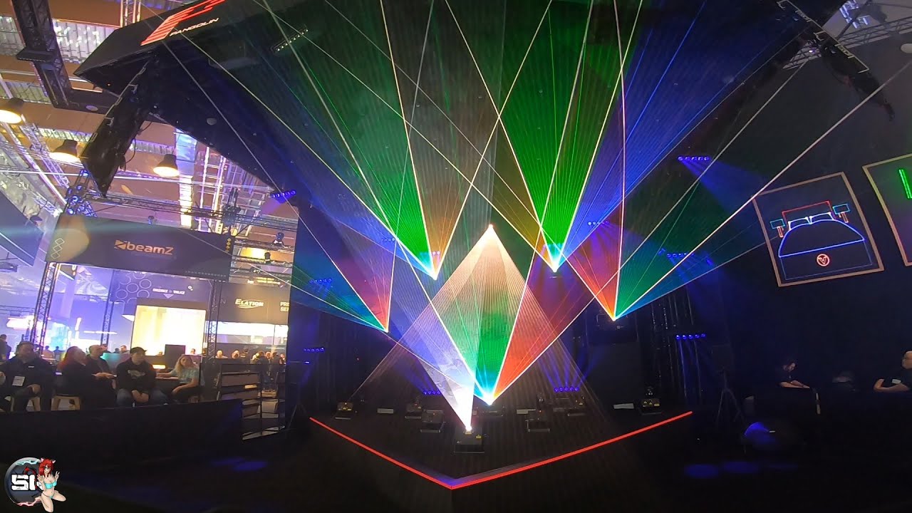 Kvant ( Lasershow ) [ Prolight + Sound 2023 ]