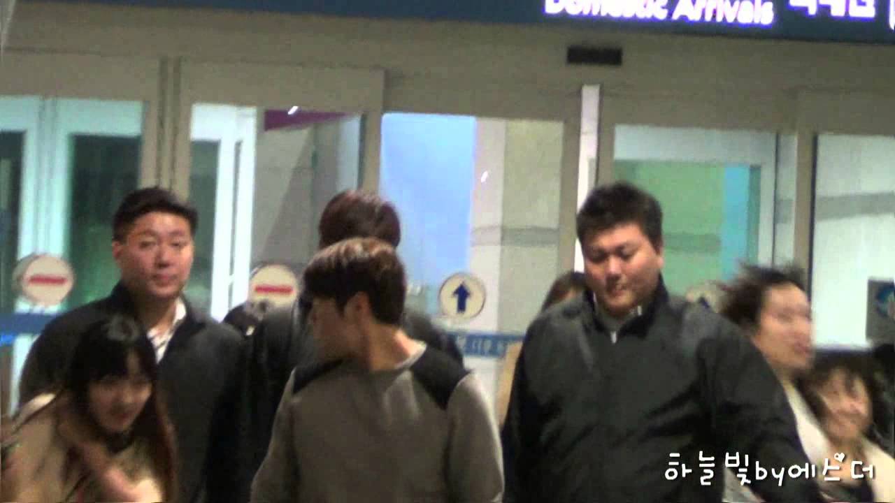 130929 동방신기 유노윤호 Yunho 인천공항 입국