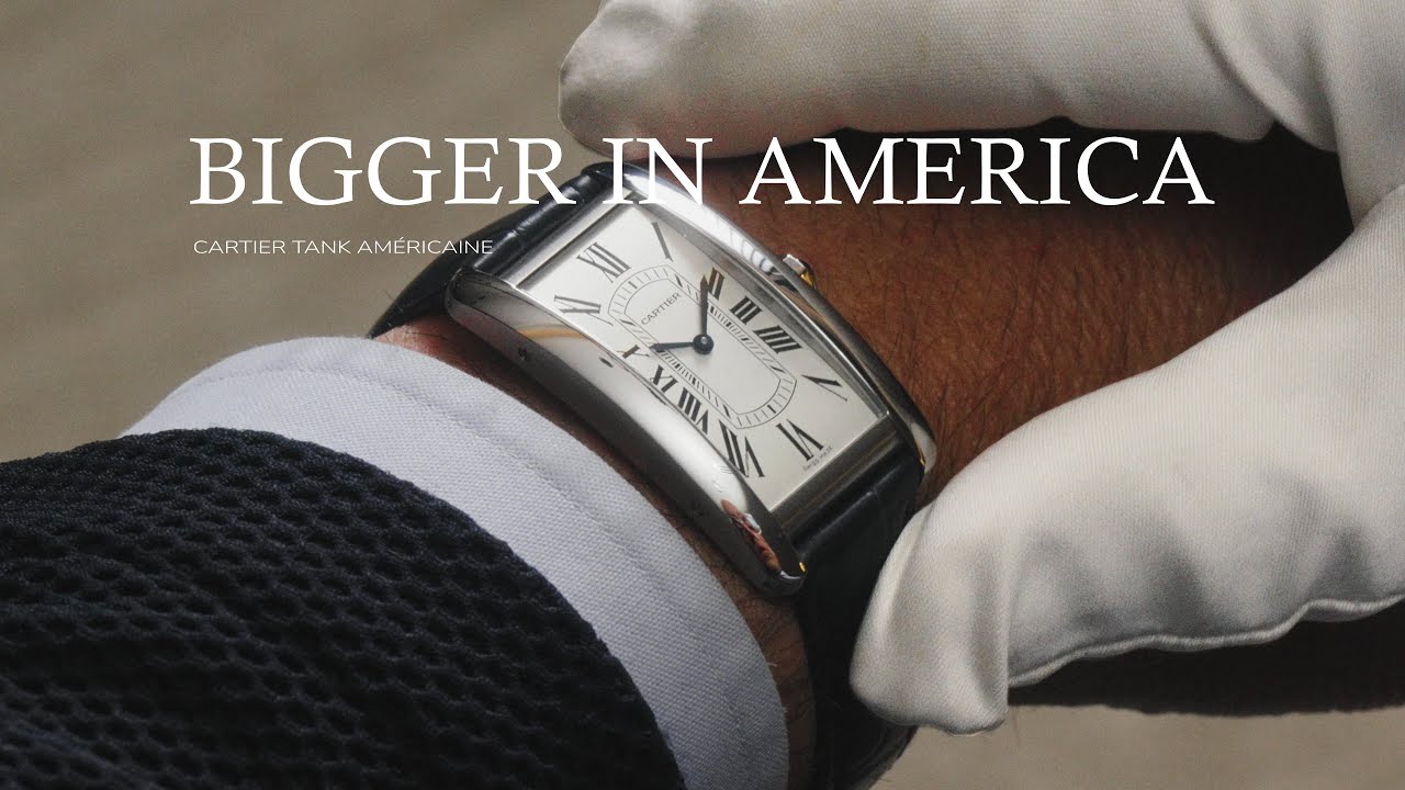A Complete Departure From What Was Classic: Cartier Tank Am&eacute;ricaine