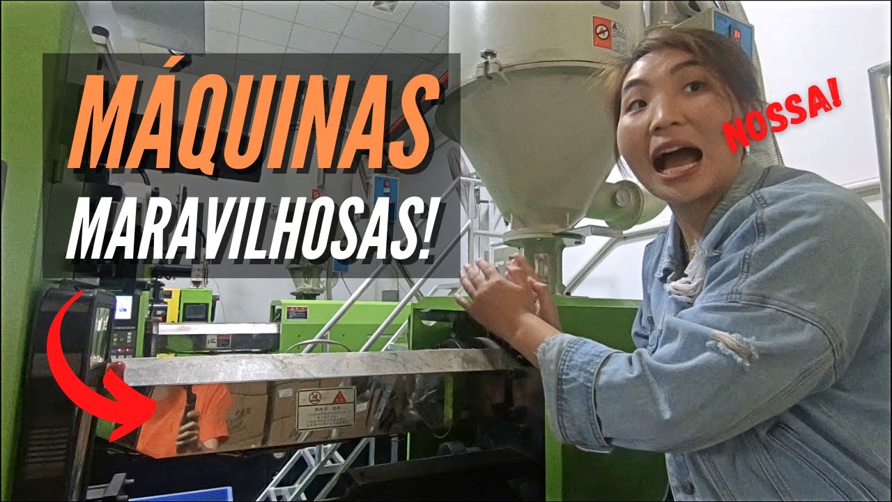 Dentro de uma FÁBRICA DE INJEÇÃO PLÁSTICA NA CHINA - Como funciona e como avaliar