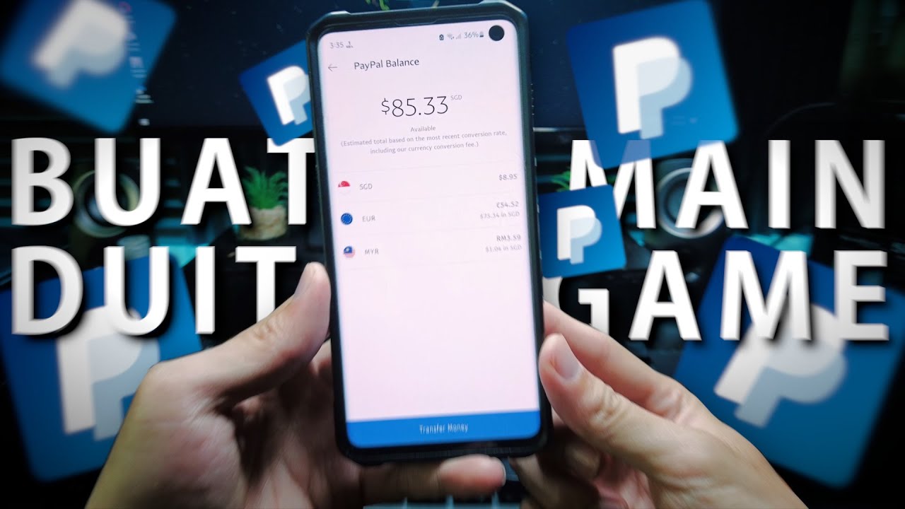 Cara Buat Duit Main Game! Income PayPal dalam Sehari! 2023