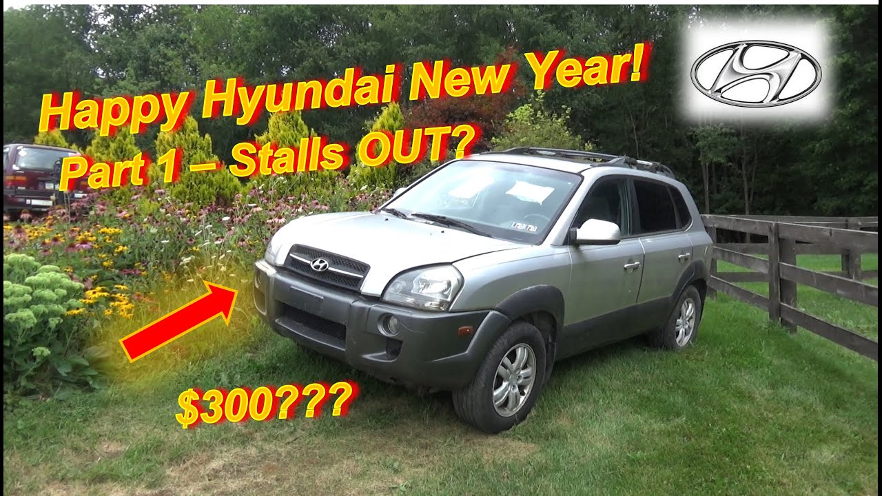 I Bought a Hyundai for $300...and it STALLS (Happy New Year! -Part 1)