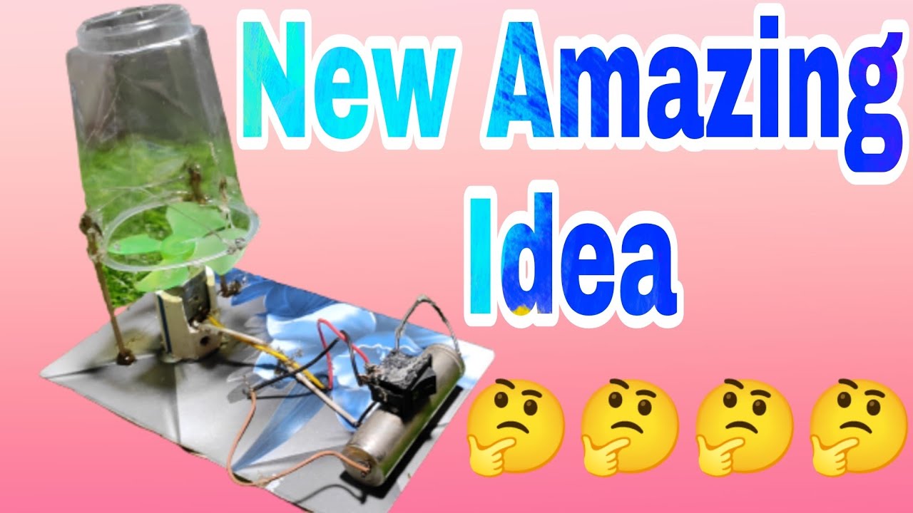 2023 New Amazing Idea With DC Motor