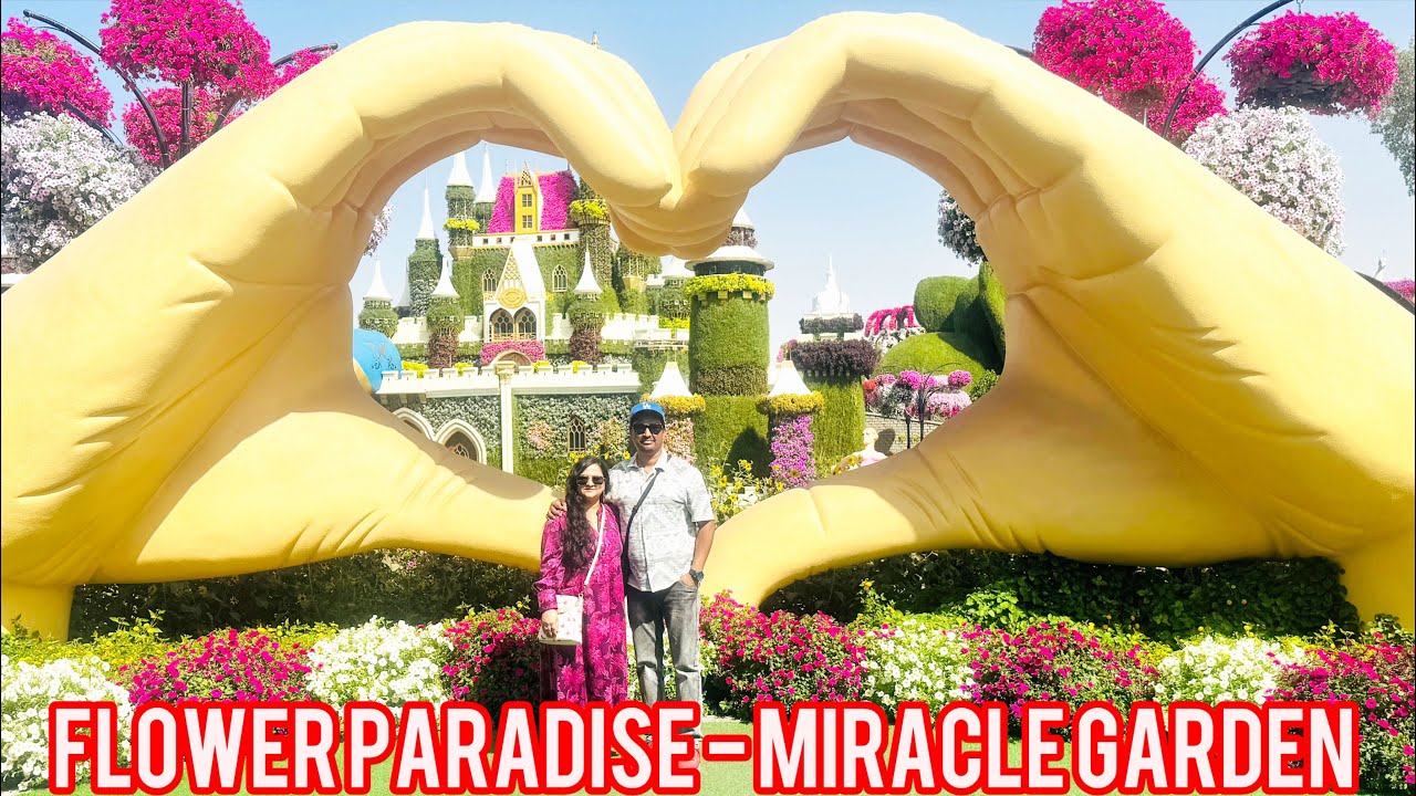 WOW! Exploring Dubai Miracle Garden 2025 🌺✨| Beautiful Flowers & Photo Spots! Must Visit Attraction!