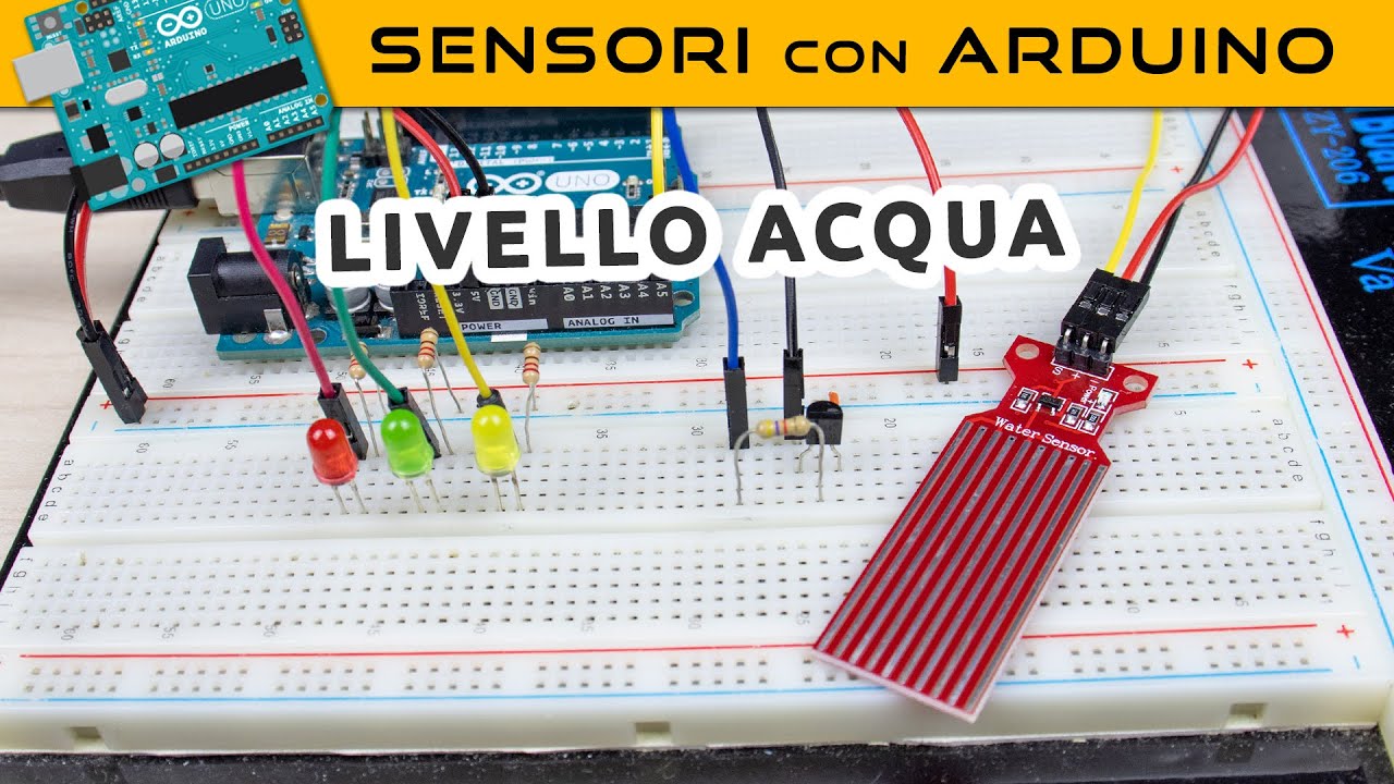 Sensore di livello acqua (Sensori con Arduino)