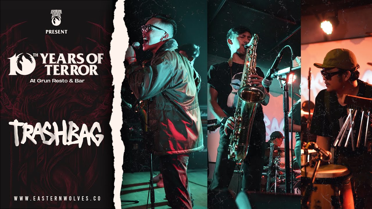 Trashbag - Ayam Kampus, Muka Dua - Eastern Wolves 10th Years Of Terror ( Live at Grun Bar 2022 )