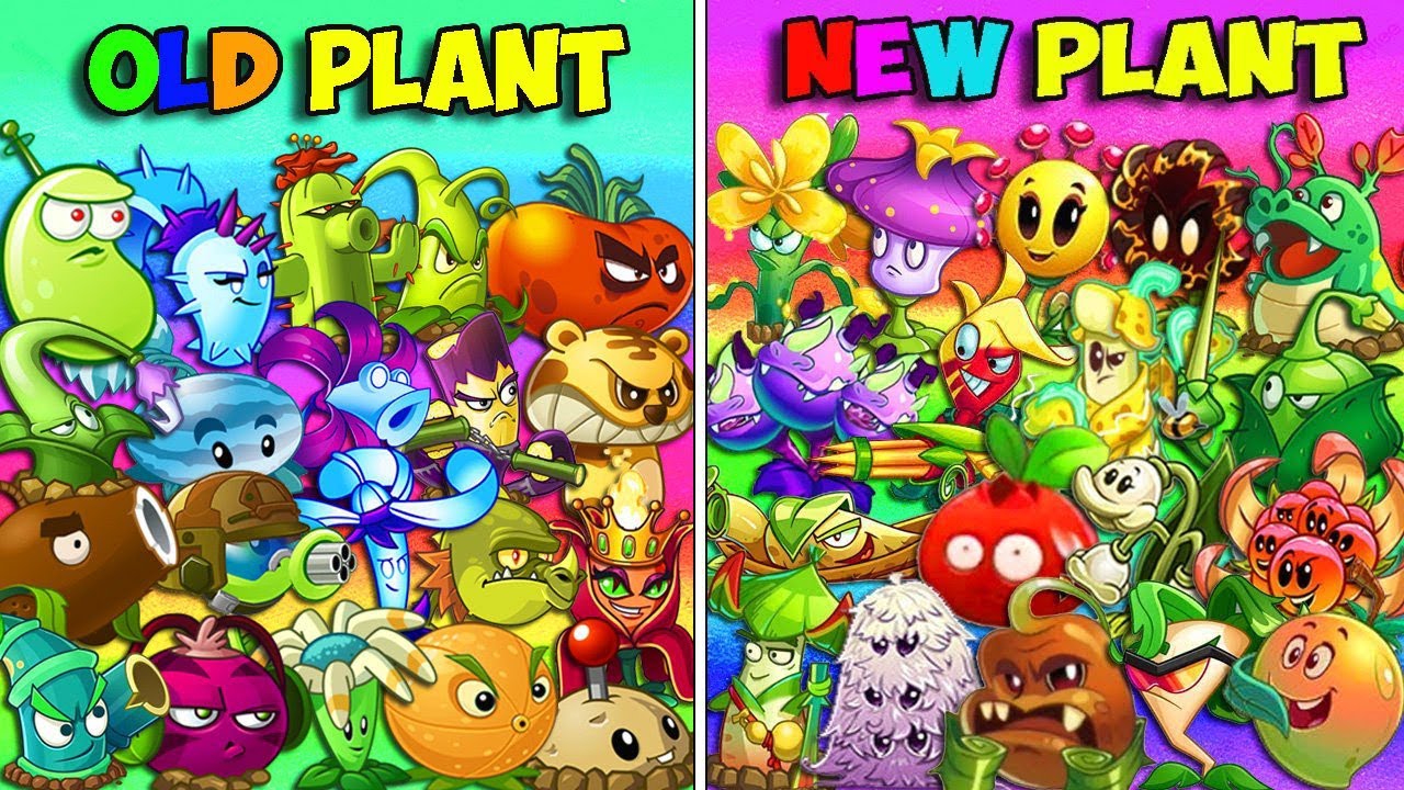 Team NEW vs OLD Plants in International & China Version - Who Will Win? - PvZ 2 Battlez