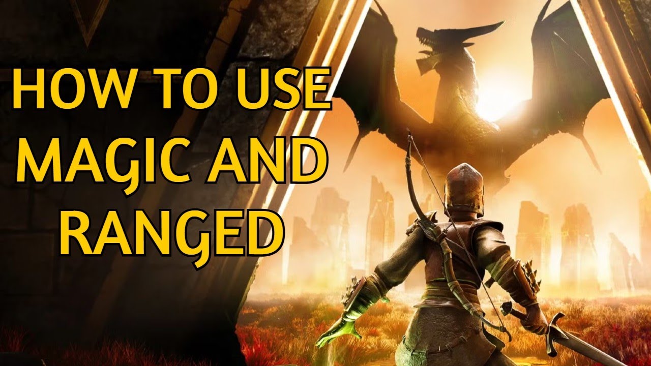 How to use MAGIC and RANGED | RuneScape Dragonwilds