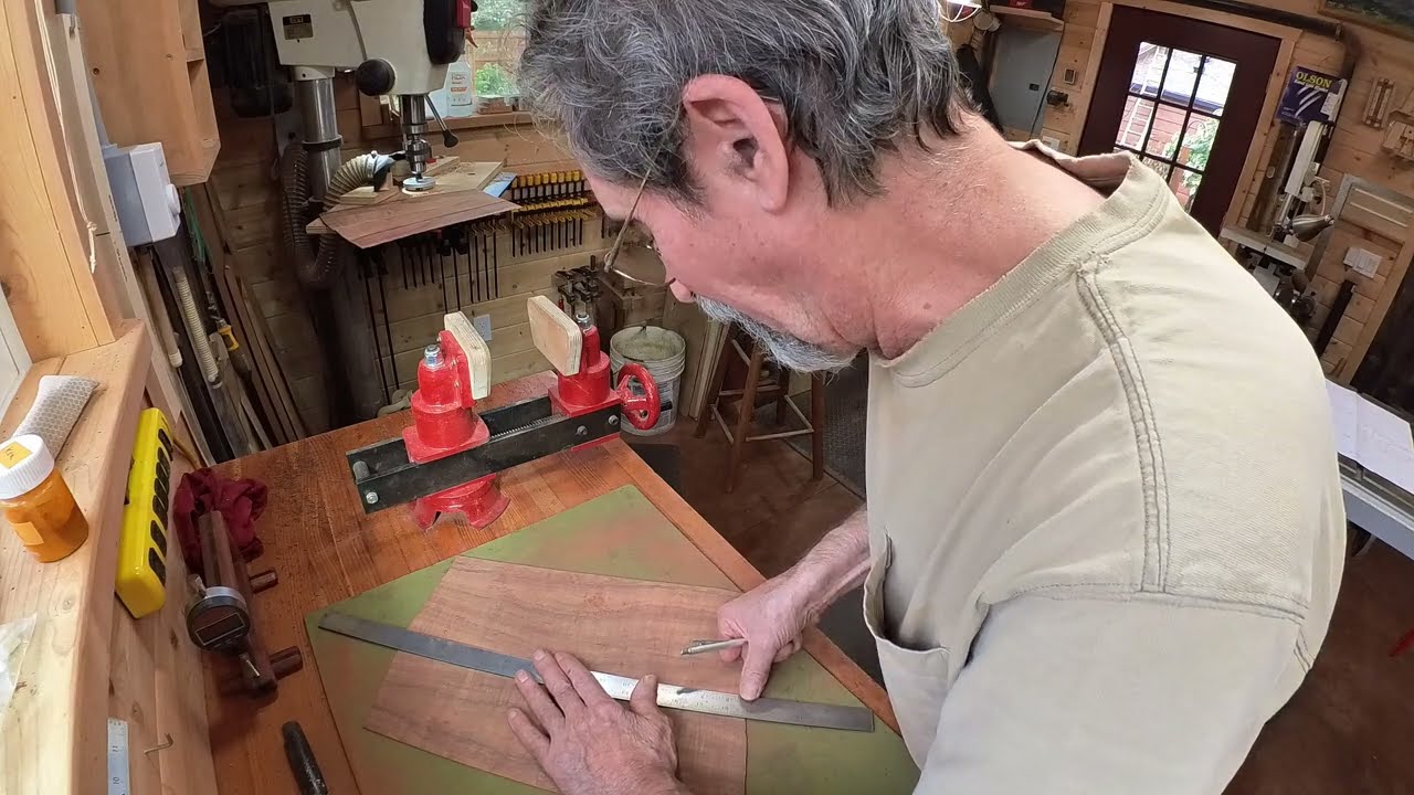 Planing a ukulele top & back to thickness