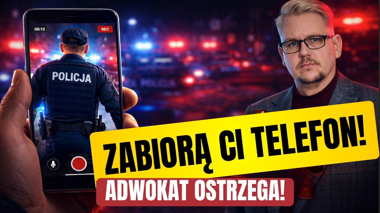 Nagrywanie Policji &ndash; tak OBRONISZ się przed KONFISKATĄ sprzętu! 🚨