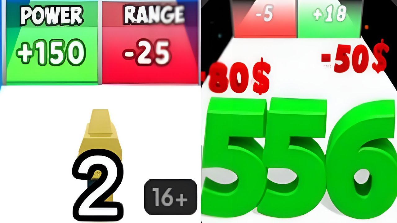 Connect Weapons VS Digit Shooter 3D - All Levels SpeedRun Gameplay Android iSO