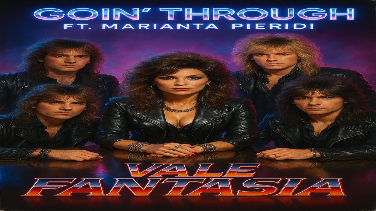 GOIN'THROUGH FT MARIANTA PIERIDI-GYNAIKES  AI  80'S GLAM METAL COVER