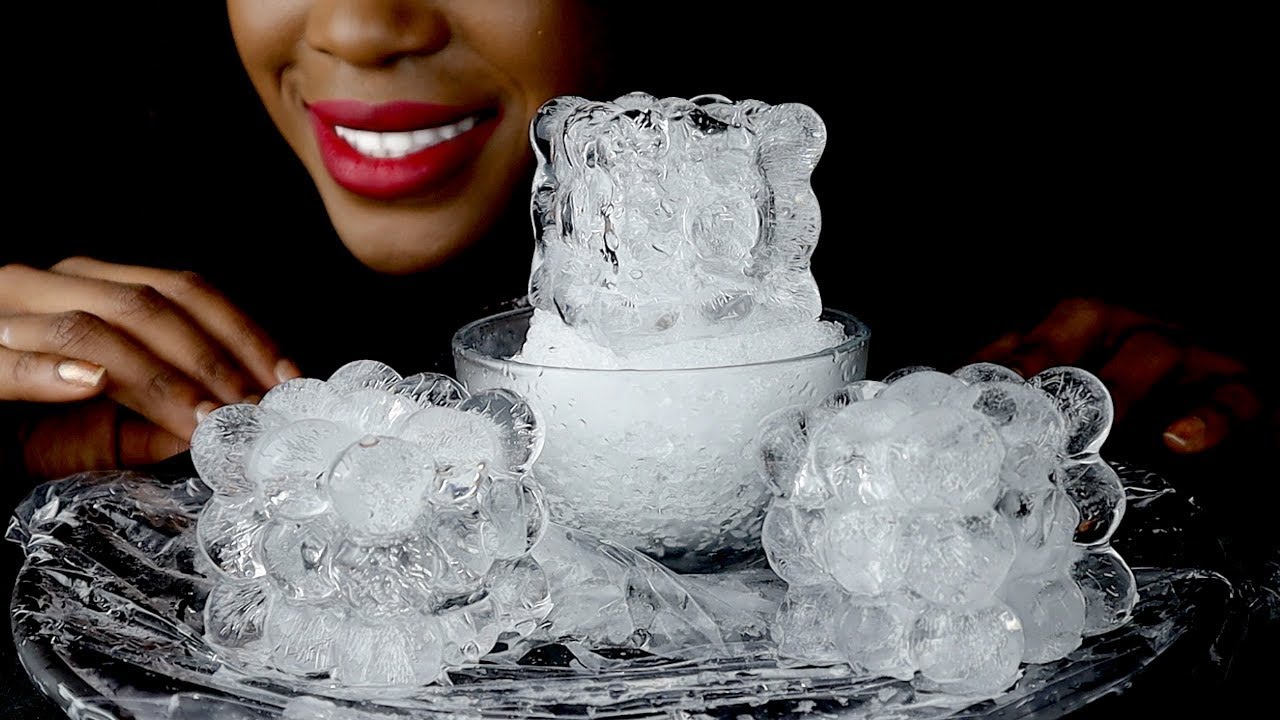 ASMR Hard ICE 🧊 | *Bubble Glass Like Hard Ice | ASMR Hard Ice Yay!