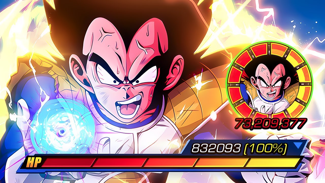 This MF TEQ Great Ape Vegeta Goes Bananas on Dokkan Battle!