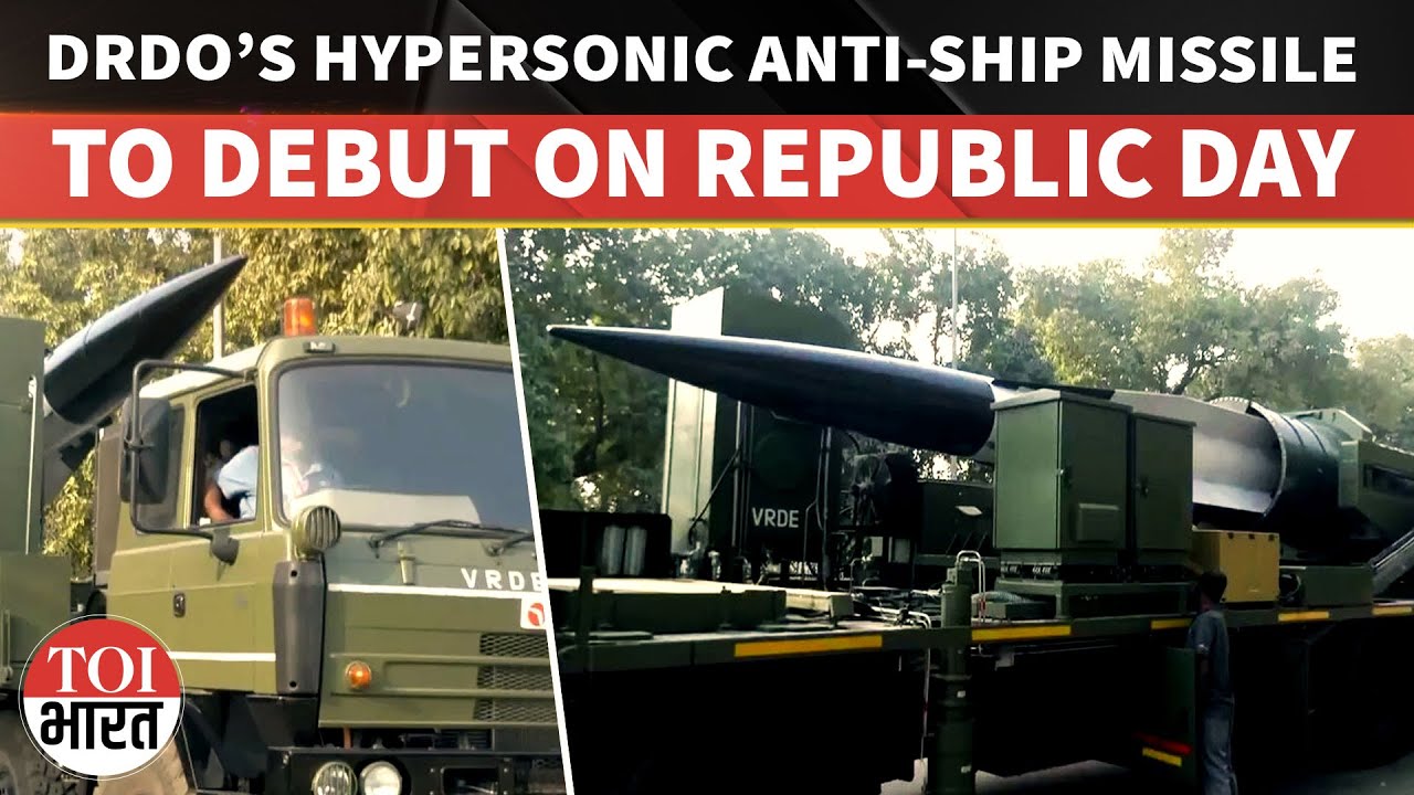 DRDO&rsquo;s Long-Range Anti-Ship Hypersonic Glide Missile to Debut at 77th Republic Day Parade