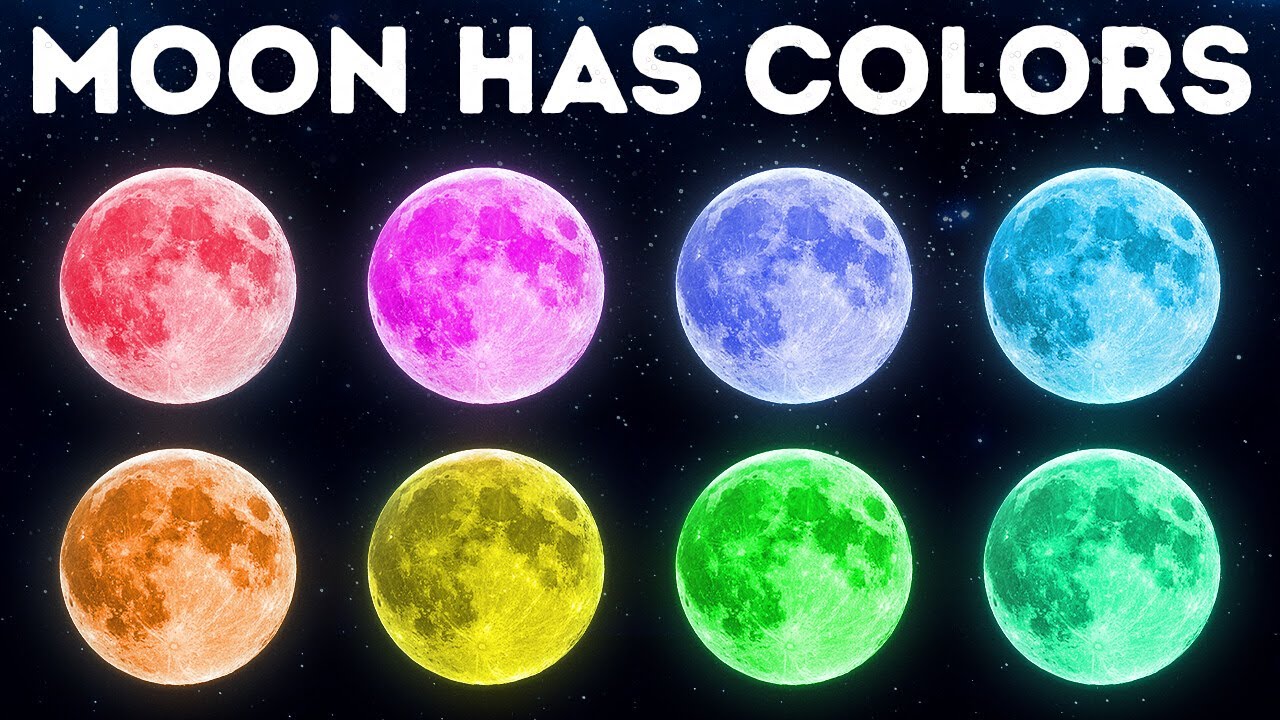 Moon can have a dozen different colors, here's why