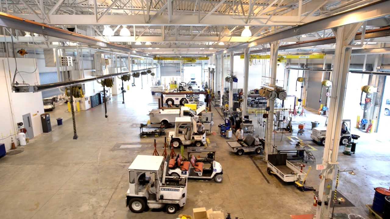 US Airways' LEED® Silver GSE Facility at PHL - Mini Documentary