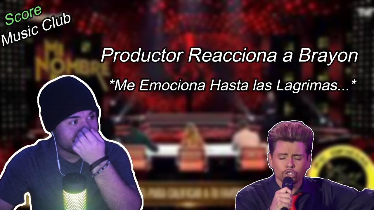 Reacción a @Bray On  “Pensar en Ti” *Me Emociona hasta las Lágrimas* | Score Music Club