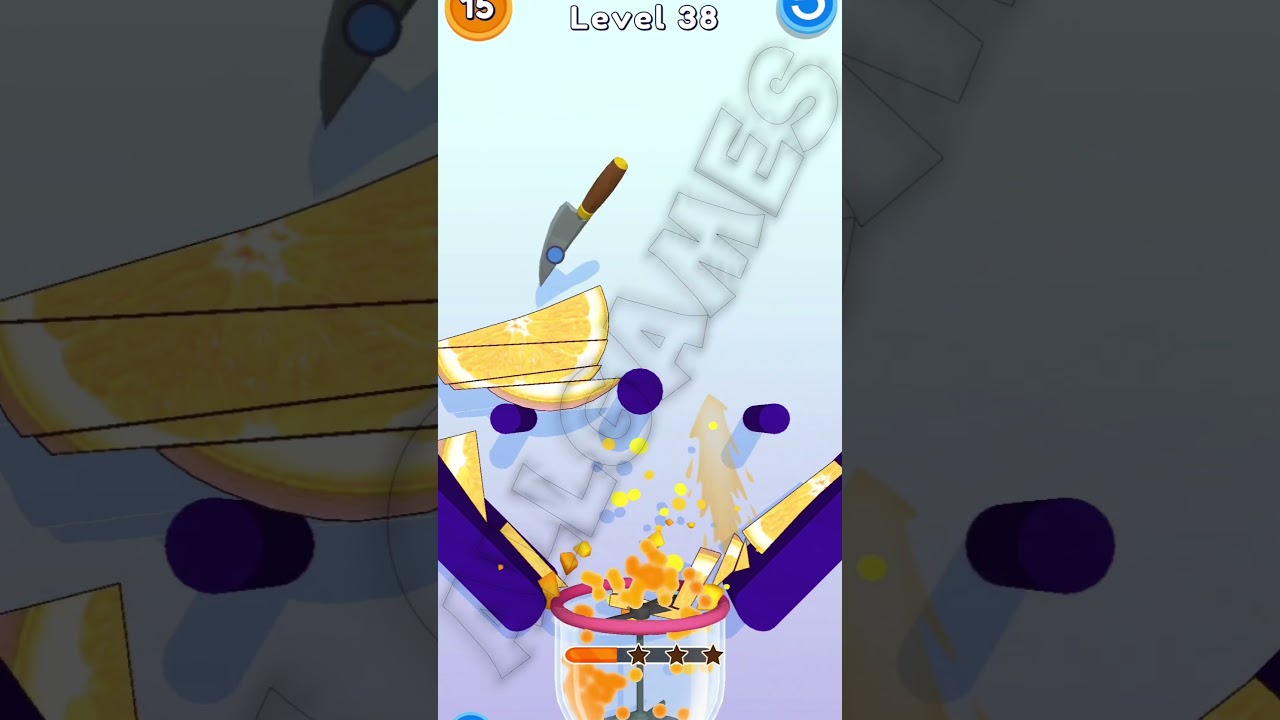 Good Slice LVL 38 Gameplay FUN GAME #shorts #GoodSlice #fungames #viralvideo