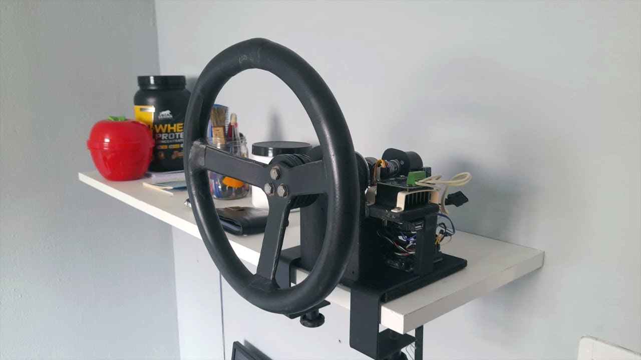 Volante Caseiro 3.0 com Force Feedback