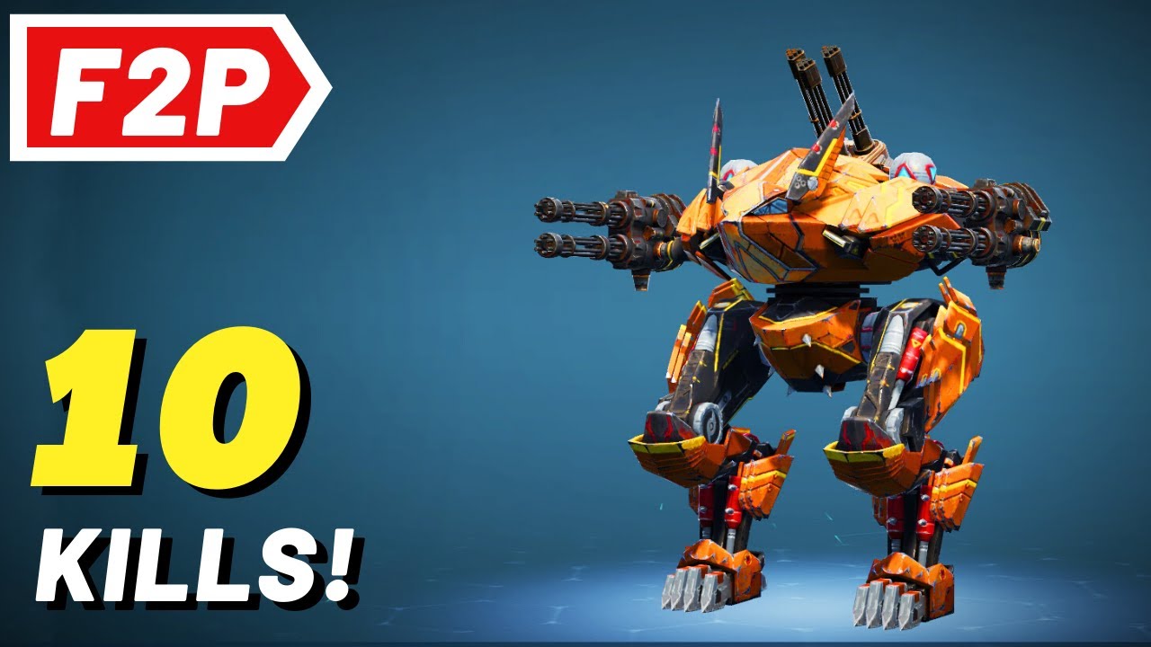 Fenrir Avenger Punisher Max MK3 - War Robots Gameplay (No Commentary)