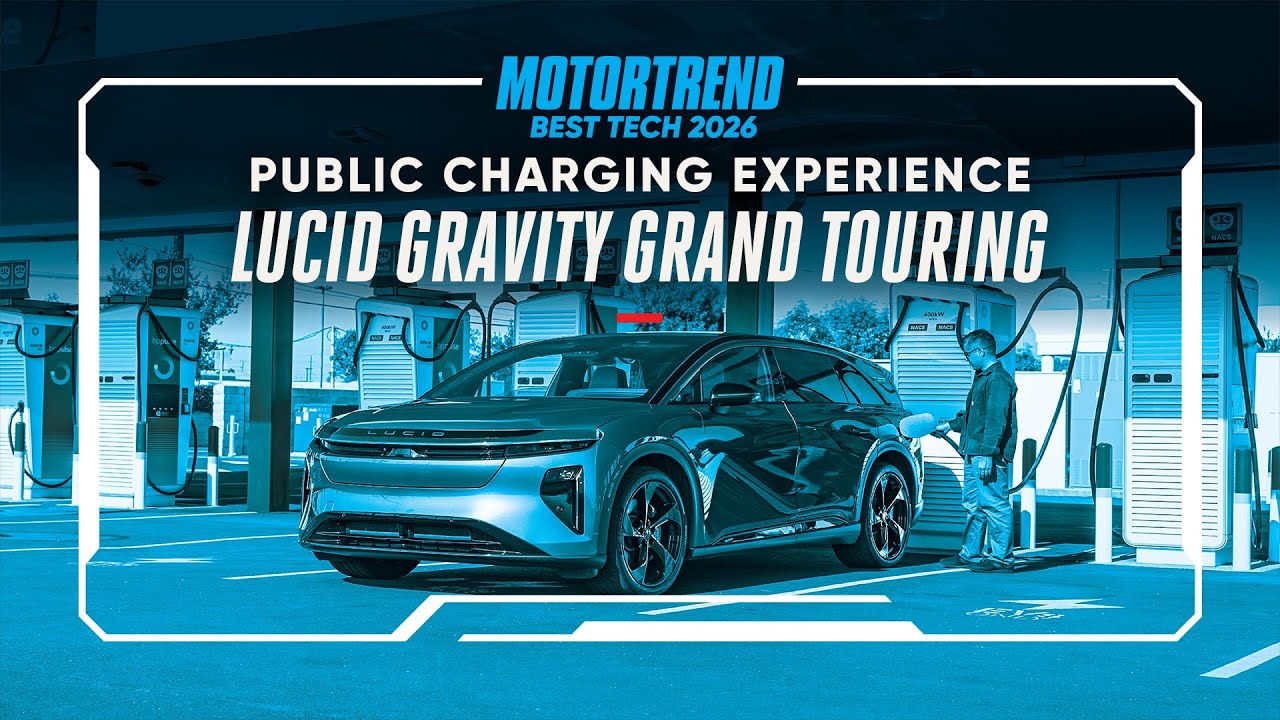 Best Tech 2026: Lucid Gravity Gets EV Fast Charging Right