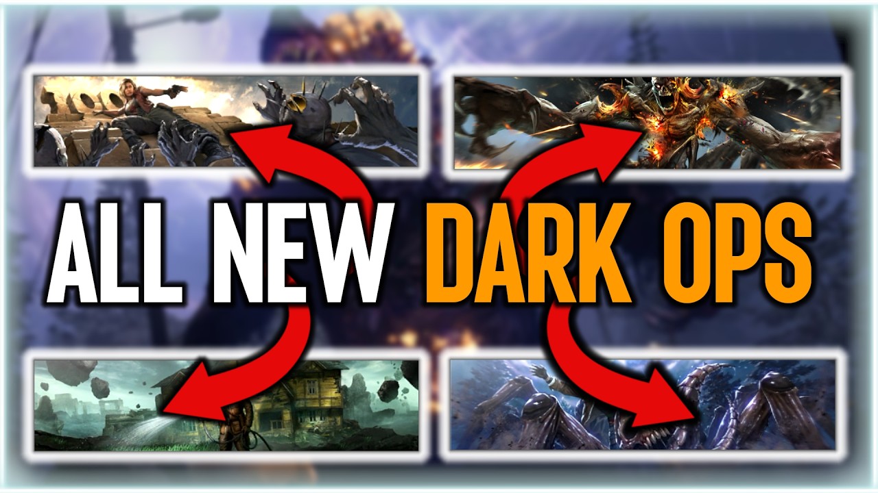4 НОВЫХ испытания Dark Ops в режиме &laquo;Зомби&raquo; на карте Rex Infernus (5 сезон, обновление Reloaded) ...