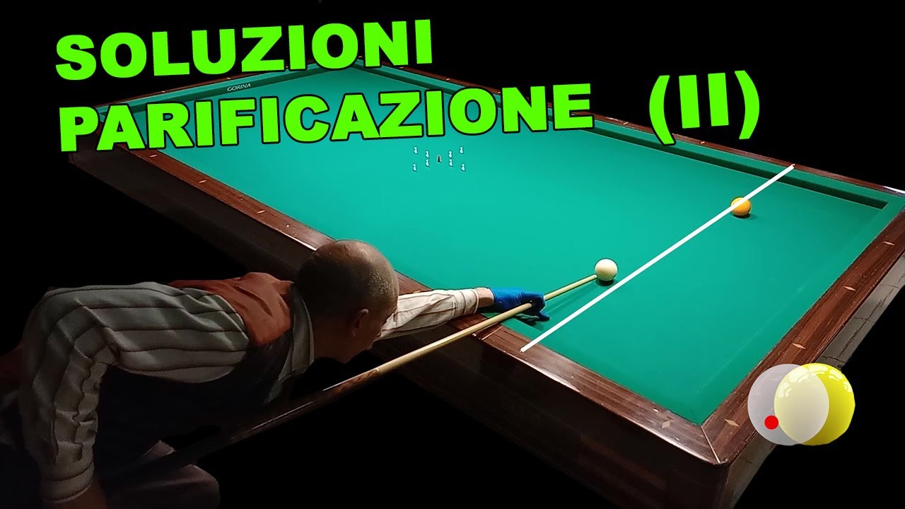 parificazione tra le due biglie cosa fare parte 2 (lezioni di biliardo 34)