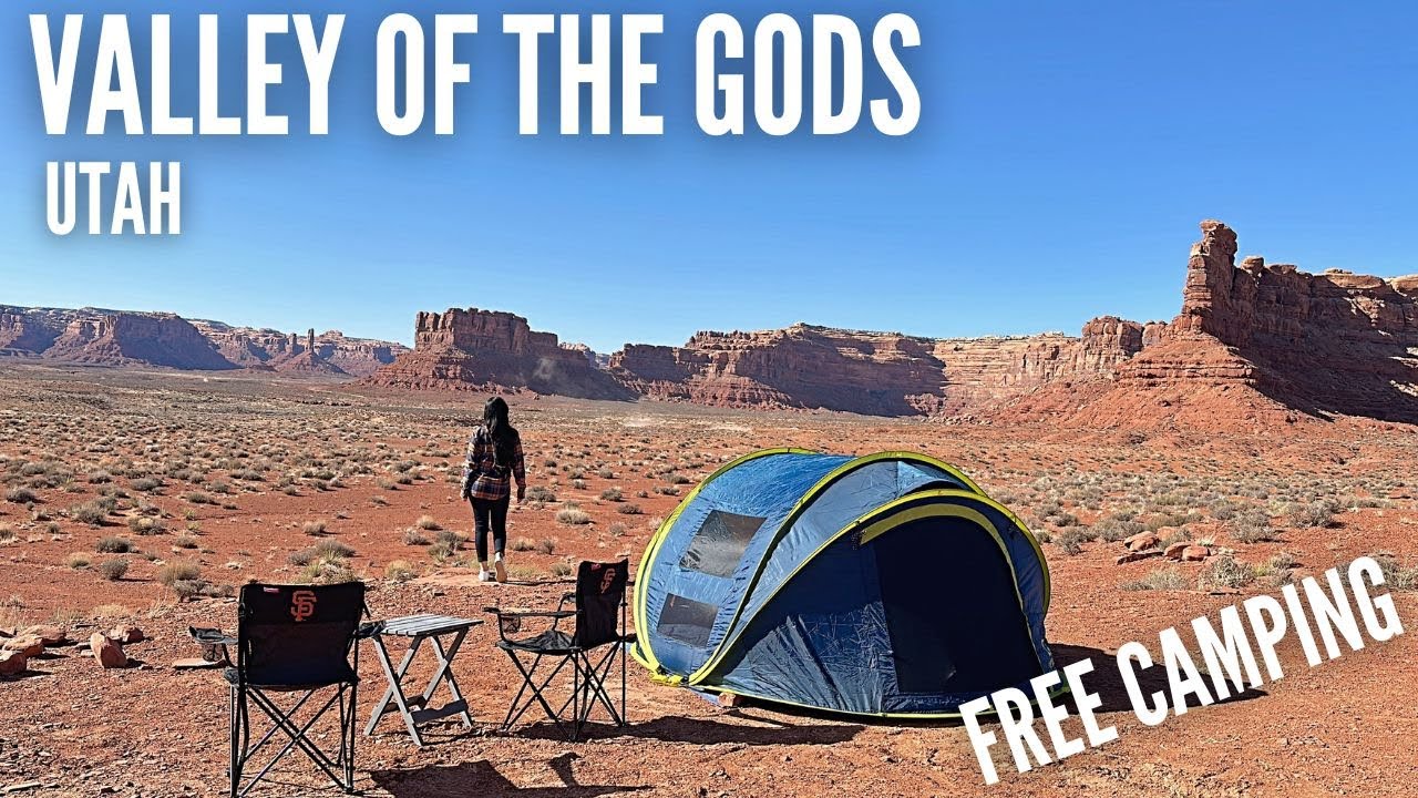 Valley of the Gods | Free Camping | Dispersed campsite in Utah